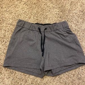 lululemon on the fly shorts!! Discontinued item, worn once.